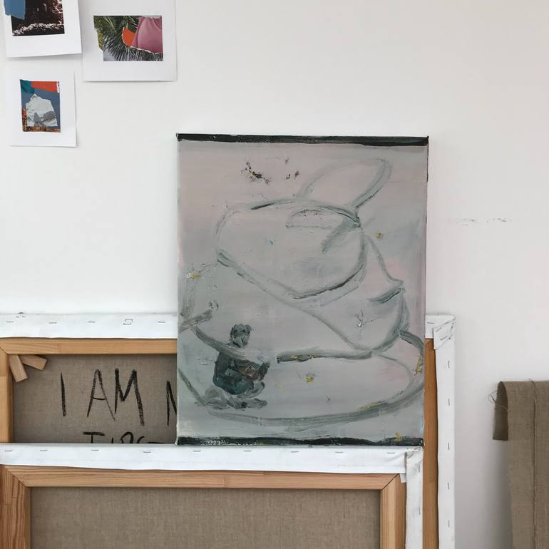 Original Painterly Abstraction Abstract Painting by Bart Vinckier