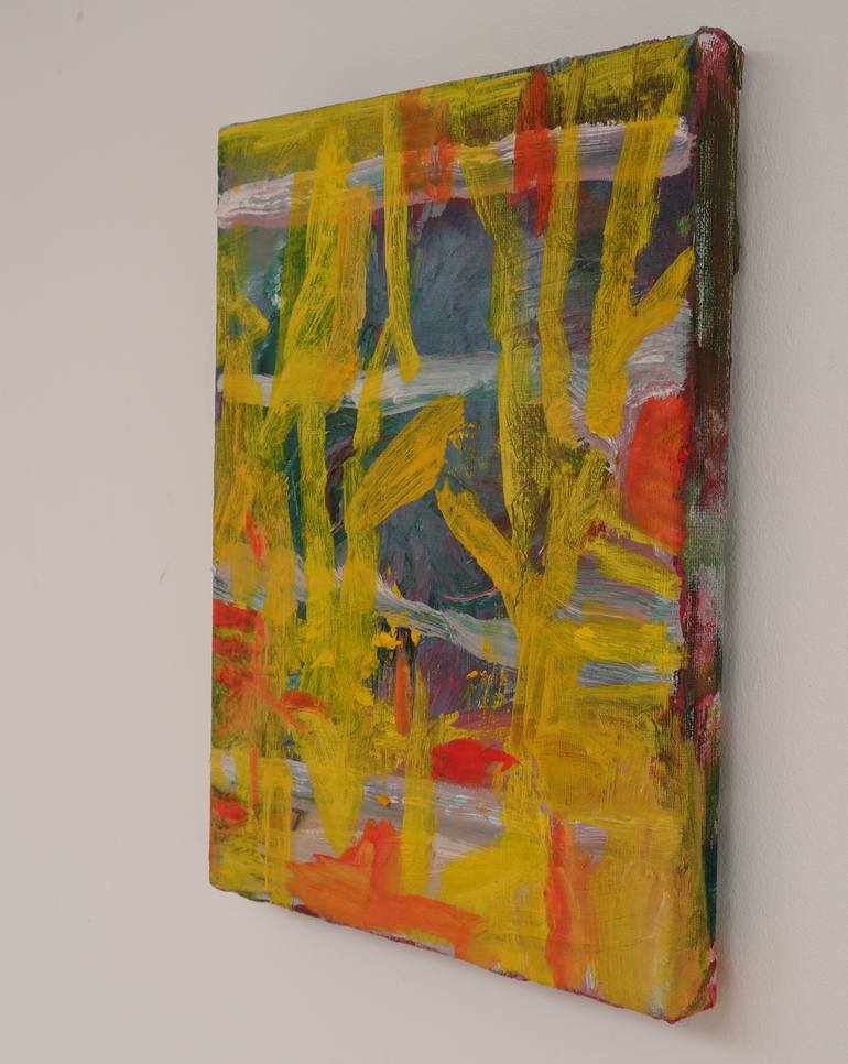 Original Abstract Expressionism Abstract Painting by Bart Vinckier