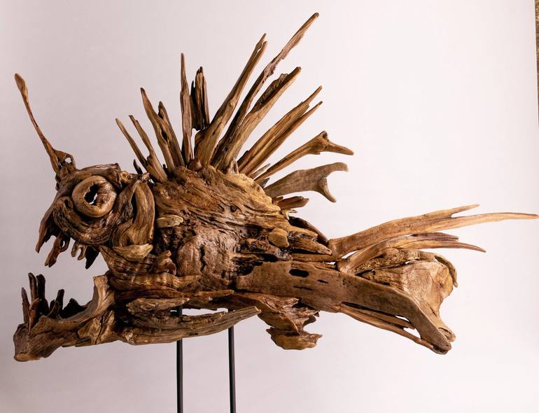 Original Abstract Animal Sculpture by Bozhidar Yanakiev