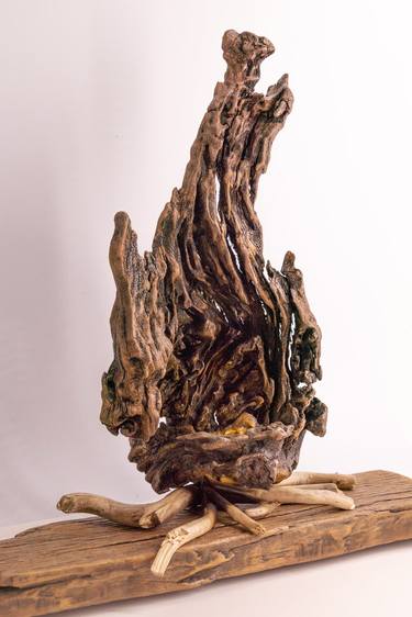 Original Abstract Nature Sculpture by Bozhidar Yanakiev