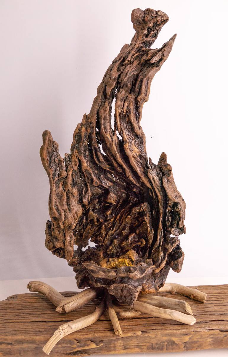 Original Abstract Nature Sculpture by Bozhidar Yanakiev