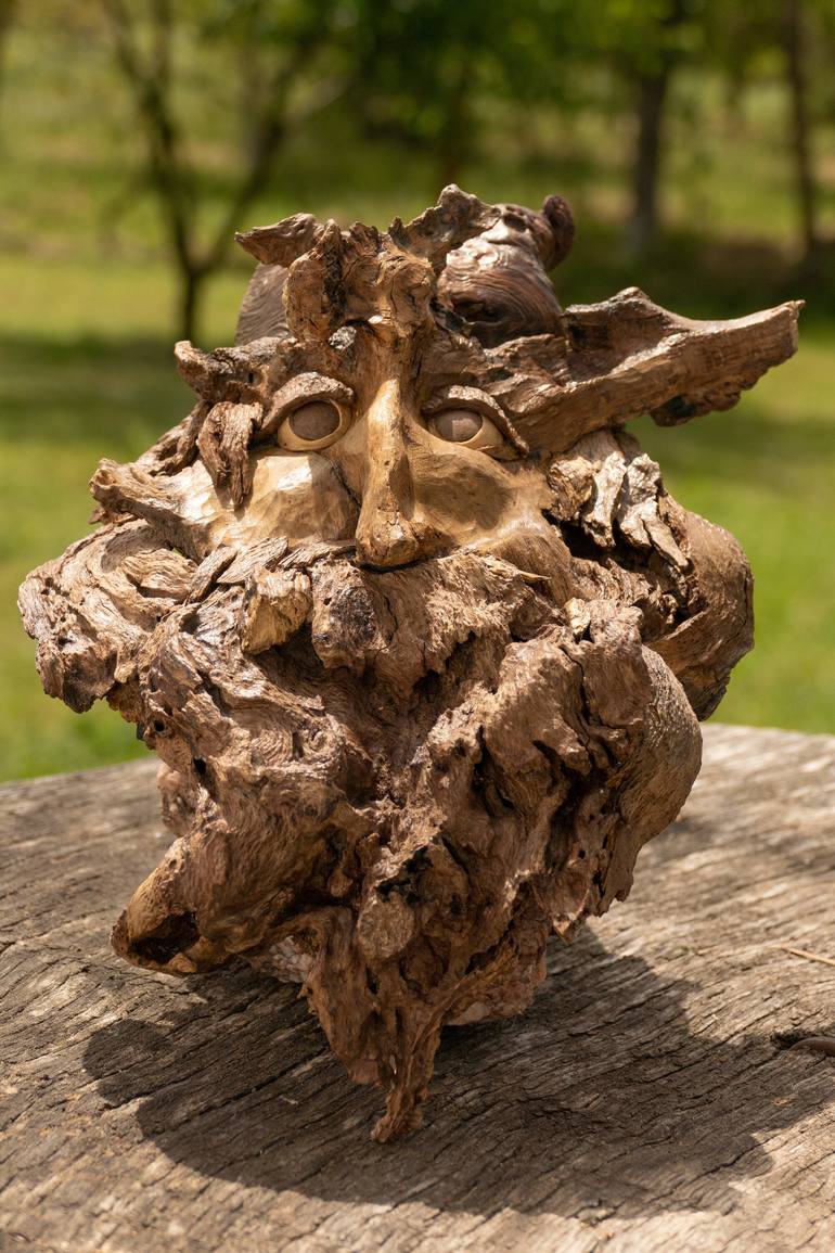 Original Abstract Fantasy Sculpture by Bozhidar Yanakiev