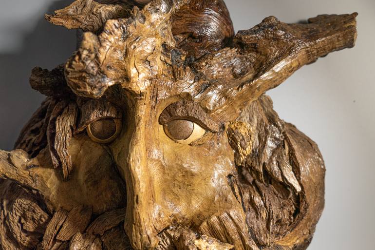 Original Abstract Fantasy Sculpture by Bozhidar Yanakiev