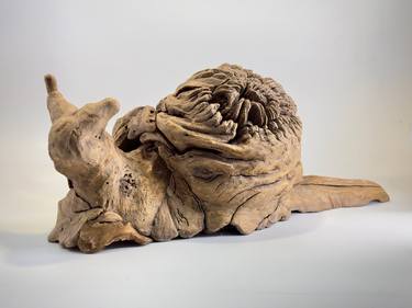 Original Abstract Animal Sculpture by Bozhidar Yanakiev