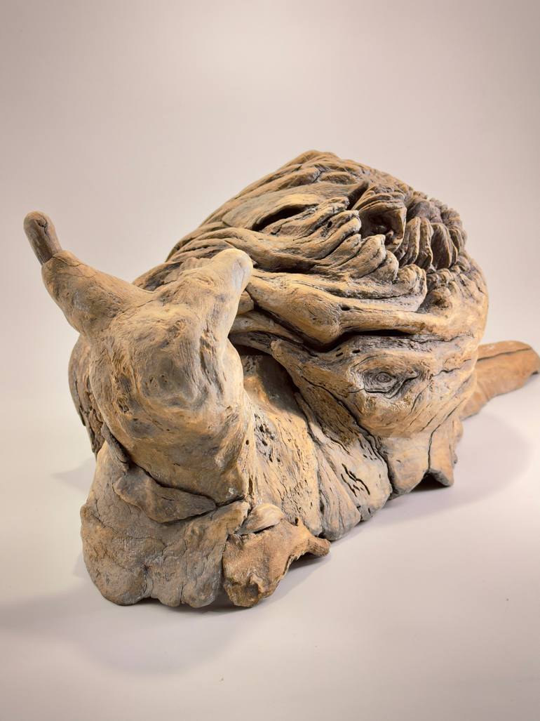 Original Abstract Animal Sculpture by Bozhidar Yanakiev