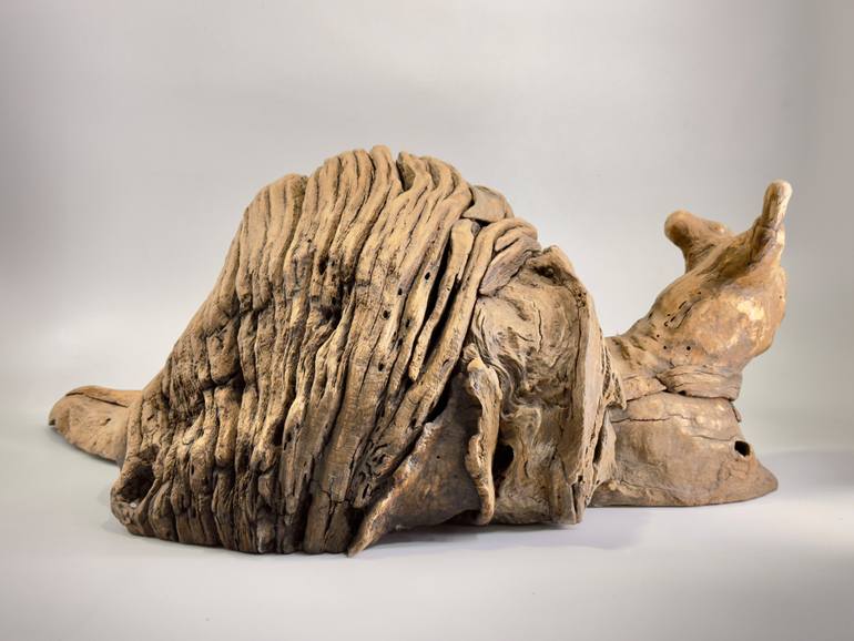 Original Abstract Animal Sculpture by Bozhidar Yanakiev