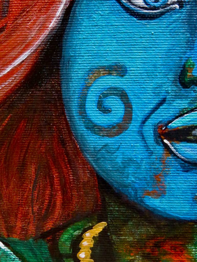 Original Abstract Women Painting by Anja Semling