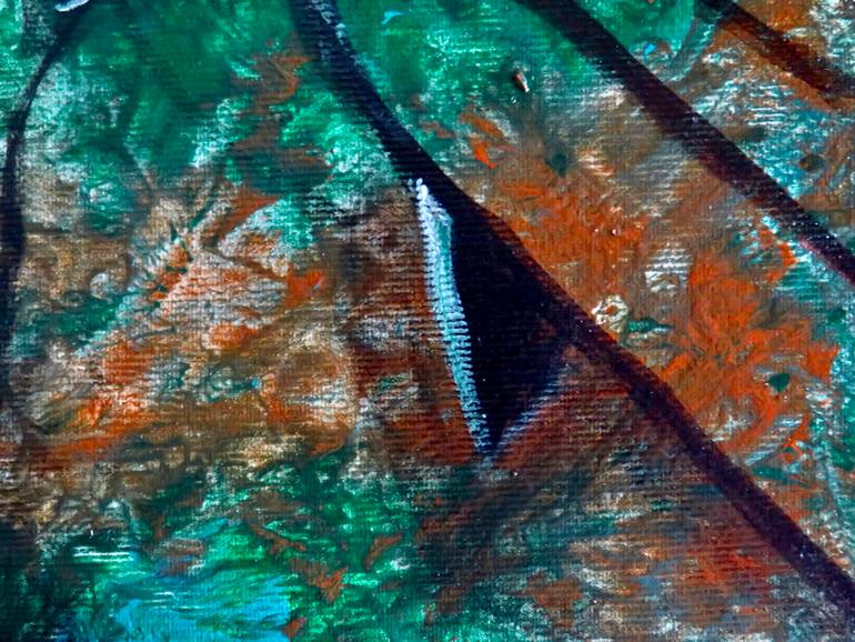 Original Abstract Women Painting by Anja Semling
