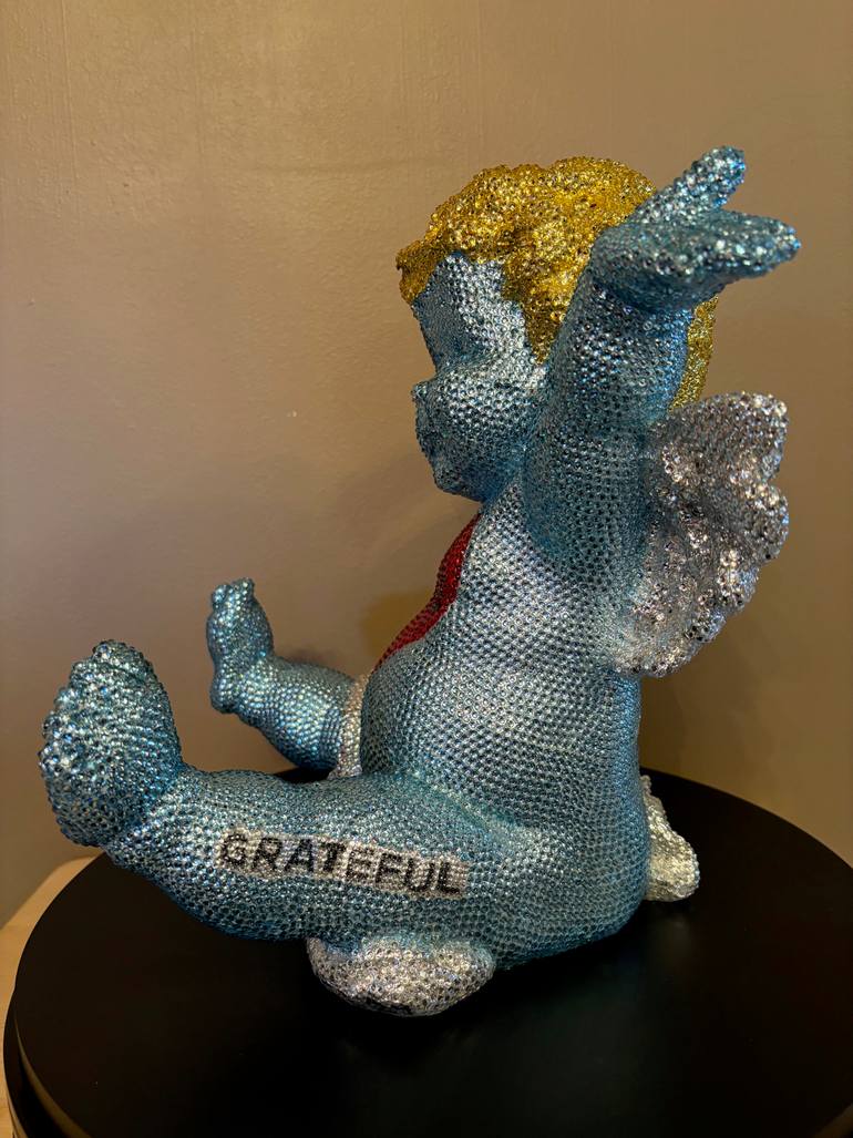 Original Art Deco Pop Culture/Celebrity Sculpture by Genedieve Genedieve