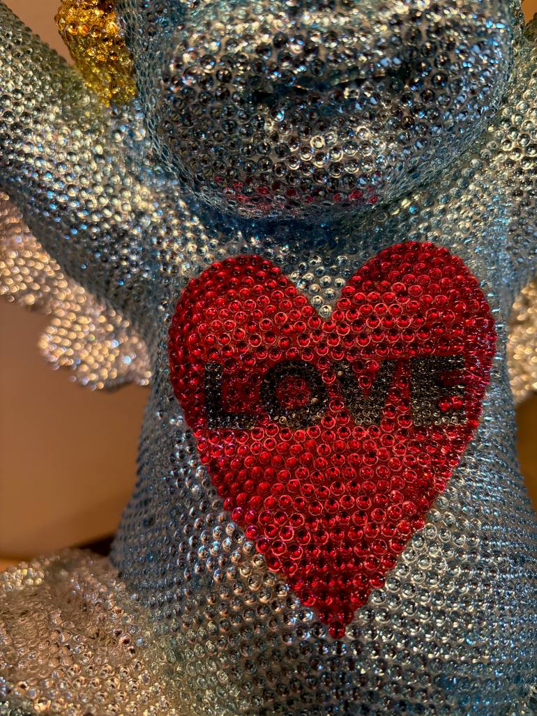 Original Art Deco Pop Culture/Celebrity Sculpture by Genedieve Genedieve