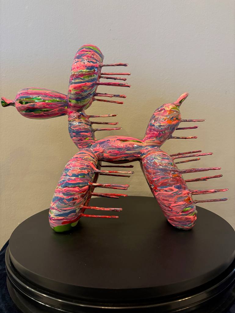 Genedieve, Vortex Pinocchio Joker Sculpture by Genedieve Genedieve