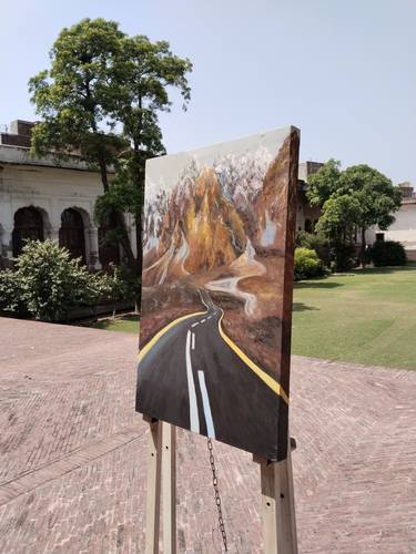 Original Conceptual Landscape Paintings by Izzat Chuhan