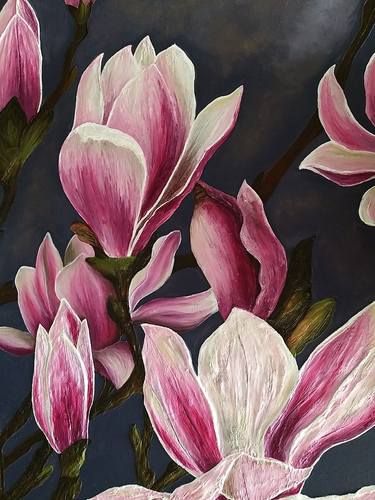 Print of Art Deco Floral Paintings by Hanna Yasmine