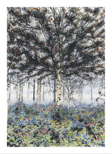 Original Realism Landscape Mixed Media by Charlotte Eder