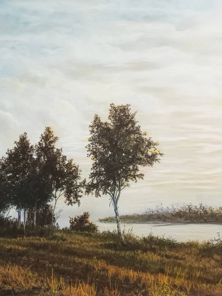 Original Figurative Landscape Mixed Media by Charlotte Eder