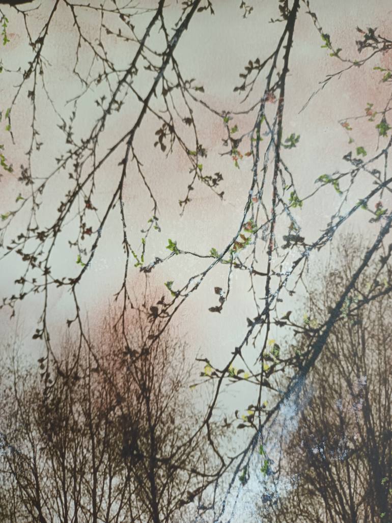 Original Figurative Landscape Mixed Media by Charlotte Eder