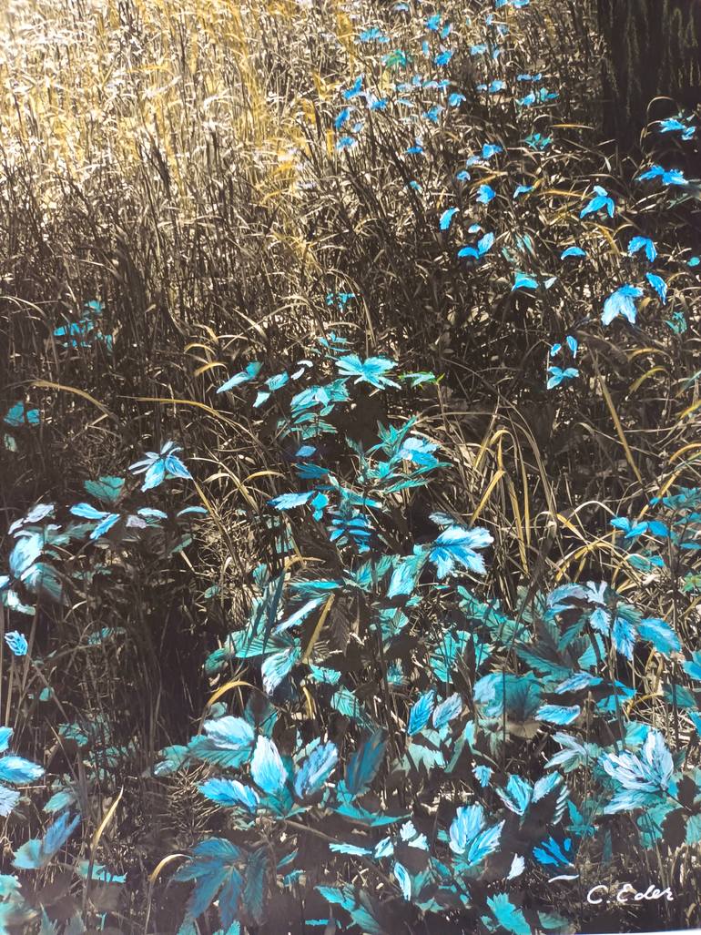 Original Impressionism Landscape Mixed Media by Charlotte Eder