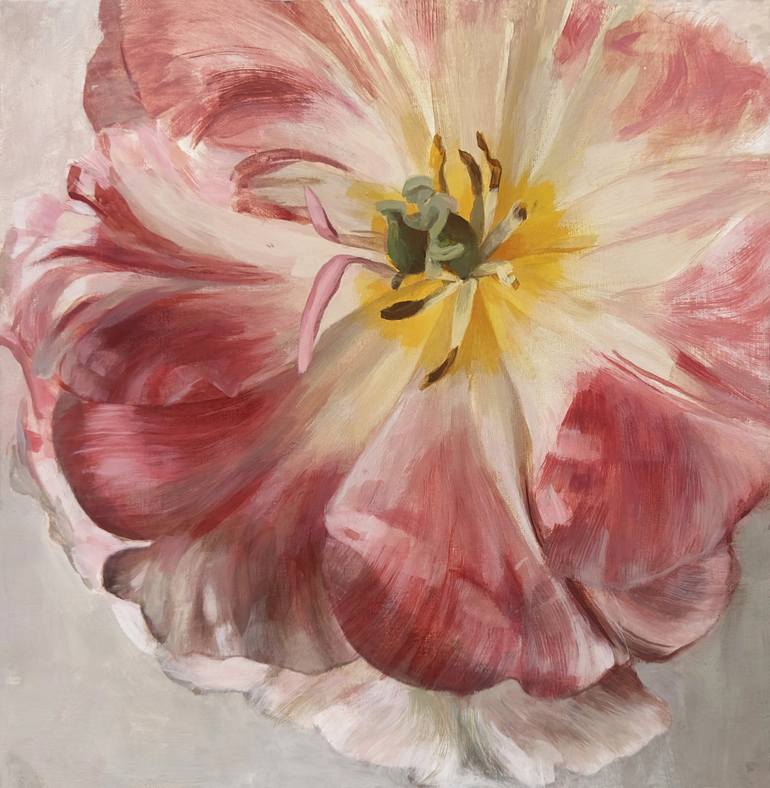 Original Realism Floral Painting by Eva Buchmuller