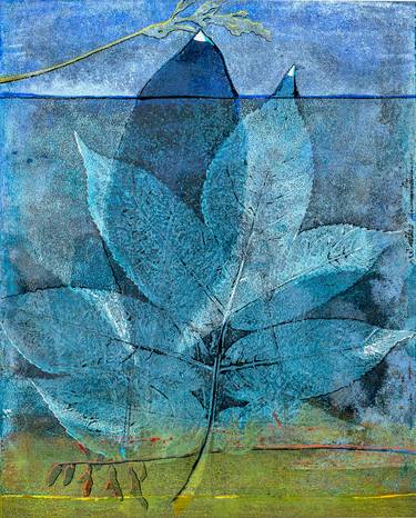 Original Conceptual Nature Mixed Media by Jóhanna Sveinsdóttir