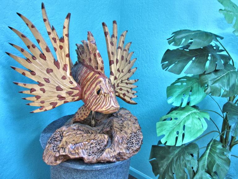 Original Realism Animal Sculpture by Richard Vest