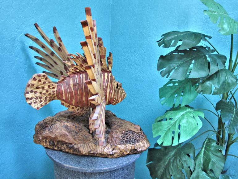 Original Realism Animal Sculpture by Richard Vest