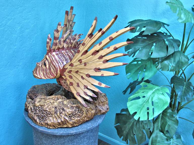 Original Realism Animal Sculpture by Richard Vest
