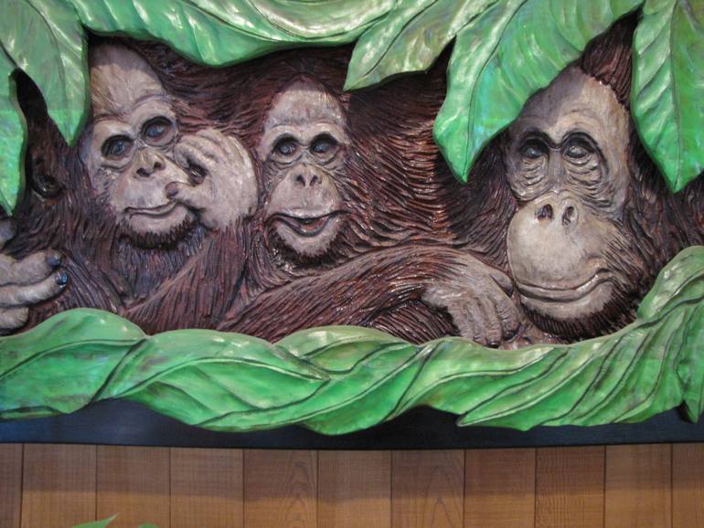 Original Realism Animal Sculpture by Richard Vest