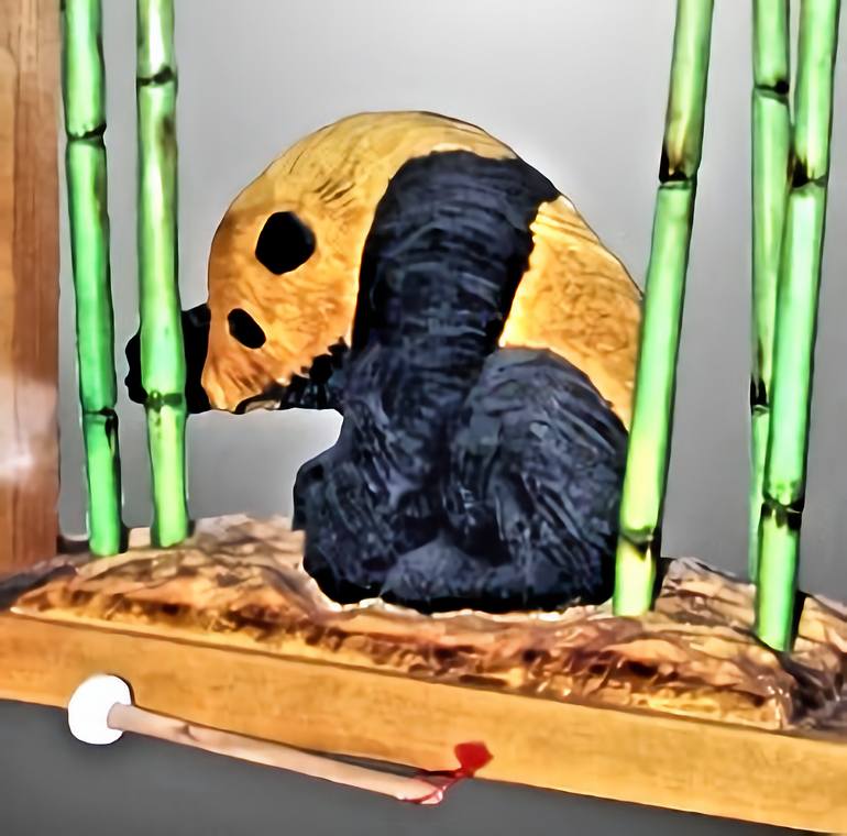 Original Contemporary Animal Sculpture by Richard Vest