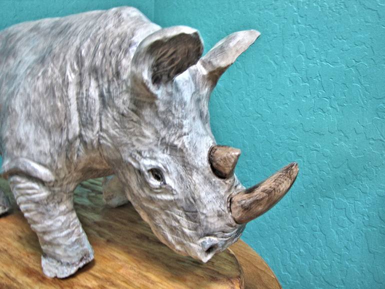 Original Contemporary Animal Sculpture by Richard Vest