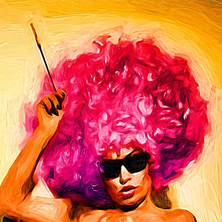 Original Digital Art Erotic Mixed Media by Tobias Ginski