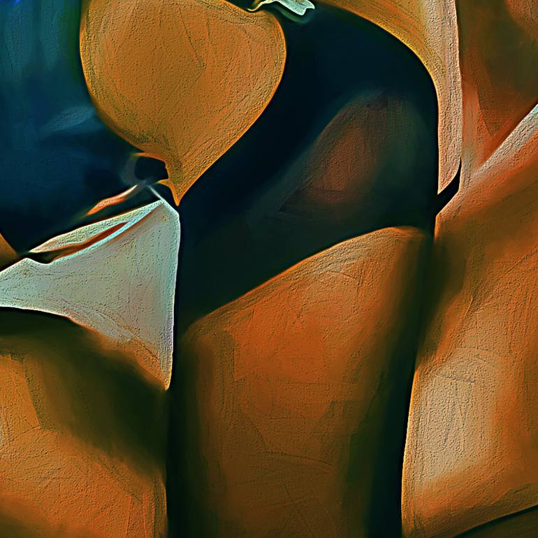 Original Digital Art Erotic Mixed Media by Tobias Ginski