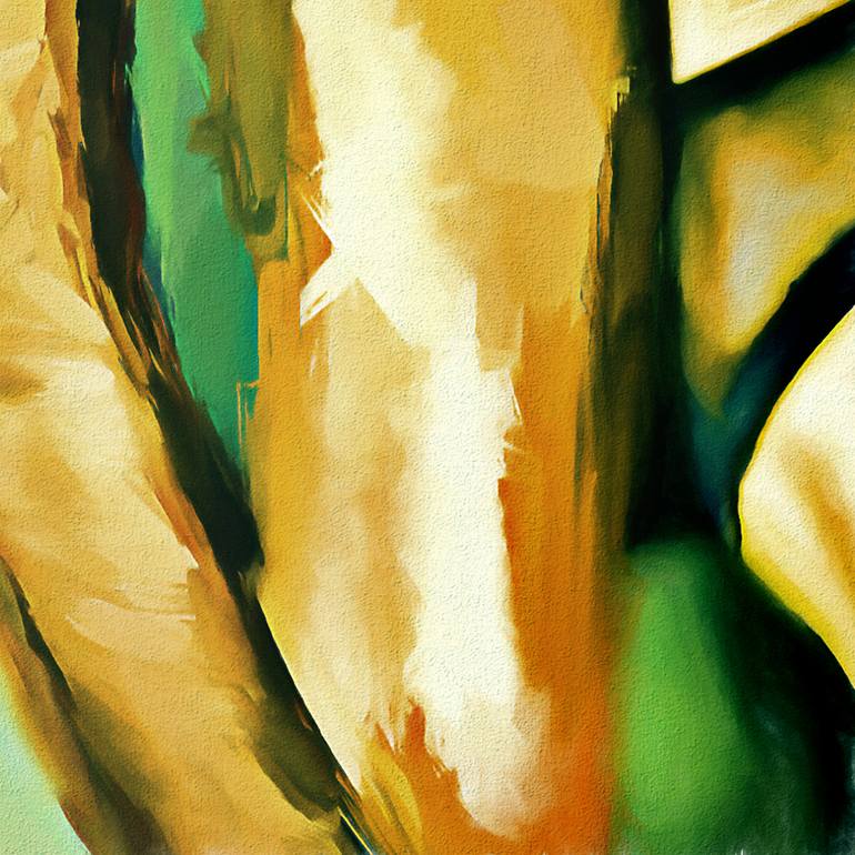Original Digital Art Erotic Mixed Media by Tobias Ginski