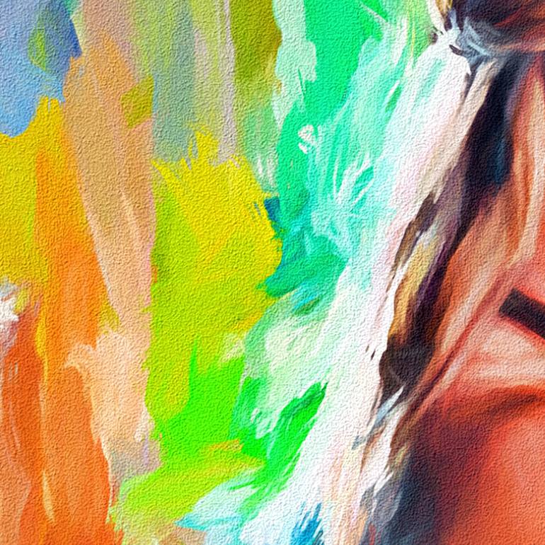 Original Digital Art Erotic Mixed Media by Tobias Ginski