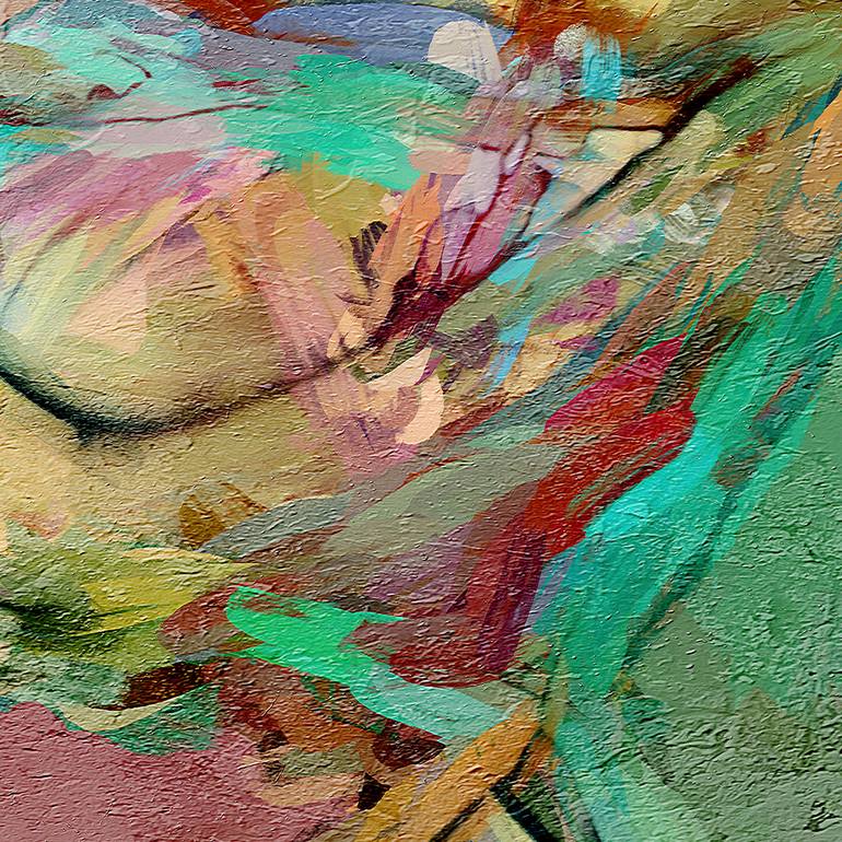 Original Digital Art Erotic Mixed Media by Tobias Ginski