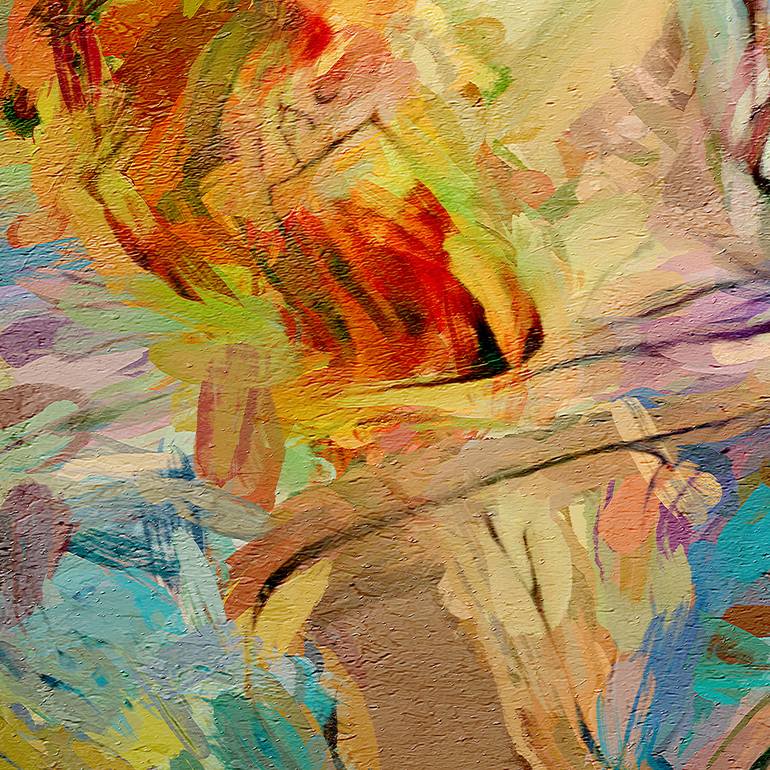 Original Digital Art Erotic Mixed Media by Tobias Ginski
