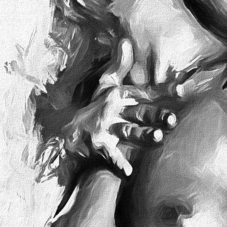 Original Digital Art Erotic Mixed Media by Tobias Ginski