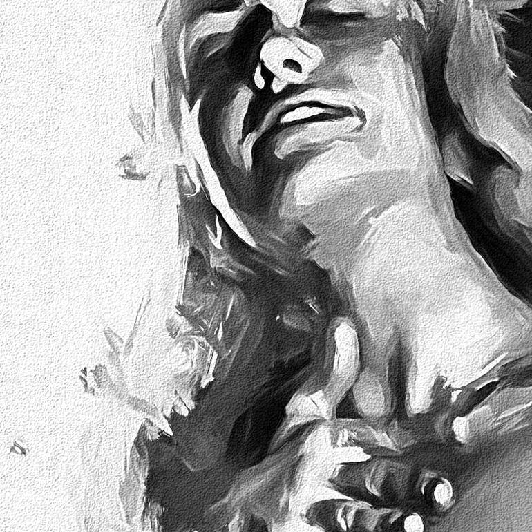 Original Digital Art Erotic Mixed Media by Tobias Ginski