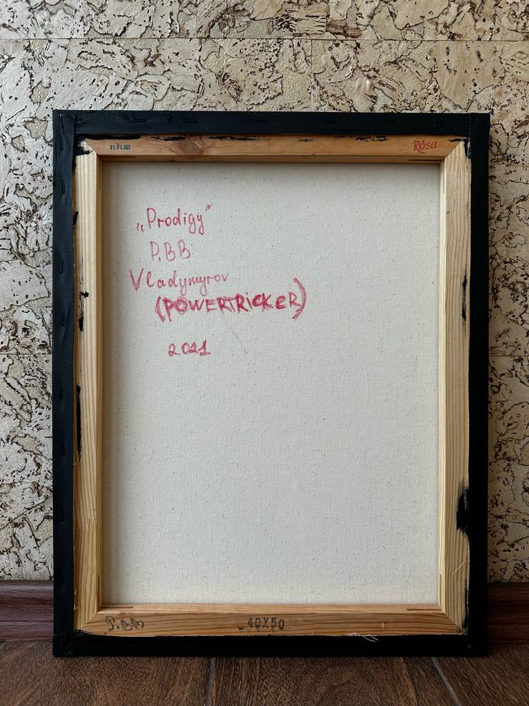 Original Contemporary Abstract Painting by Vladyslav Vladymyrov