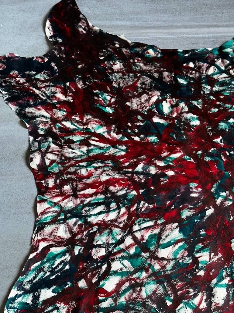 Original Abstract Expressionism Abstract Painting by Vladyslav Vladymyrov