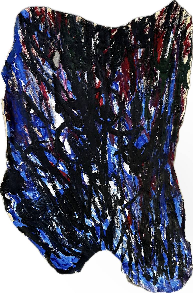 Original Abstract Expressionism Abstract Paintings by Vladyslav Vladymyrov