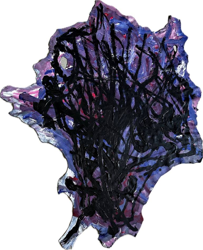 Original Abstract Expressionism Abstract Paintings by Vladyslav Vladymyrov