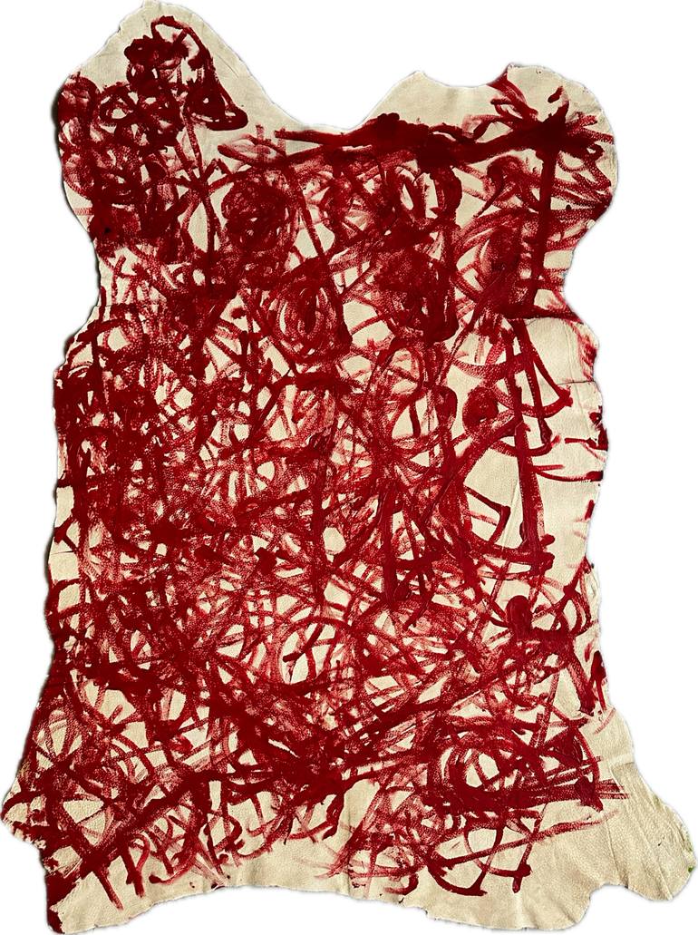 Original Abstract Expressionism Abstract Painting by Vladyslav Vladymyrov