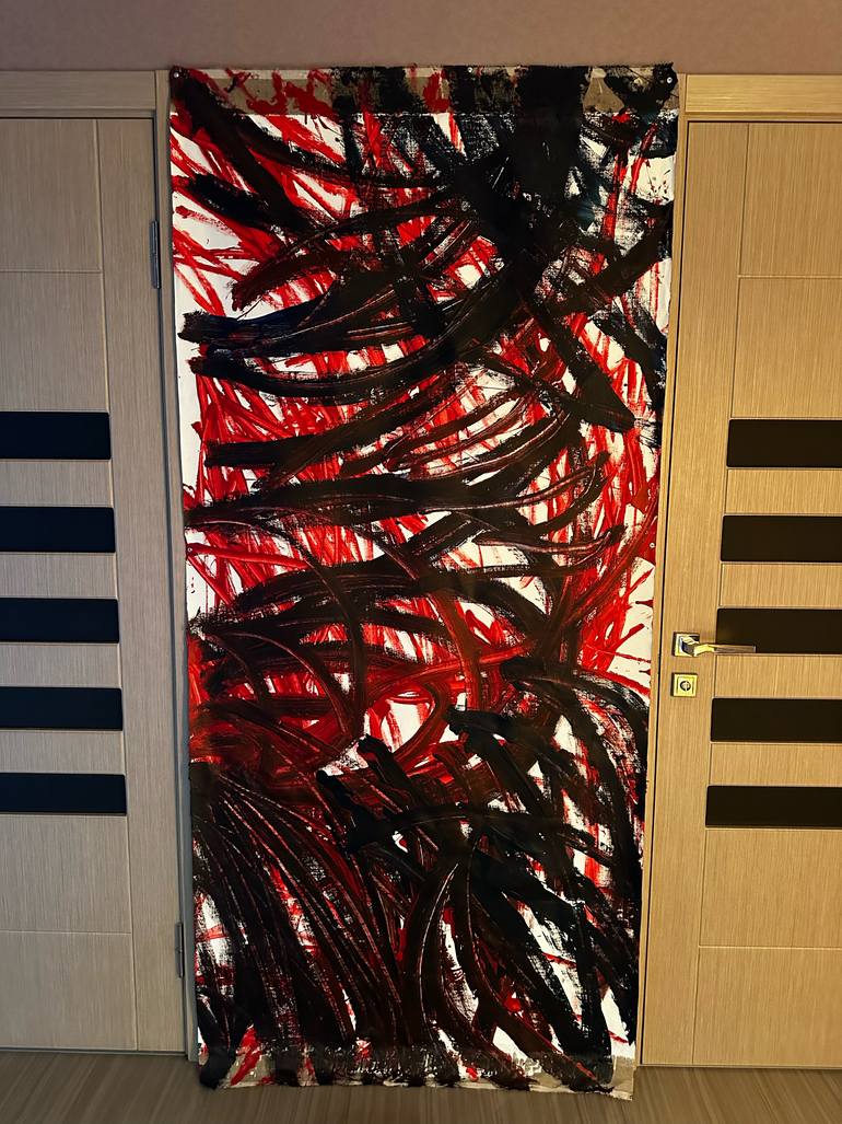 Original Abstract Painting by Vladyslav Vladymyrov
