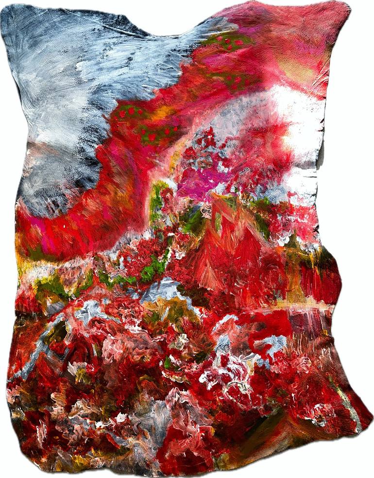 Original Abstract Expressionism Abstract Paintings by Vladyslav Vladymyrov