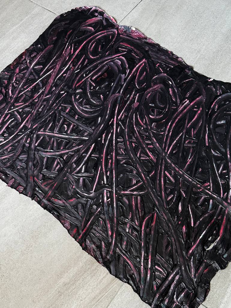 Original Abstract Expressionism Abstract Painting by Vladyslav Vladymyrov