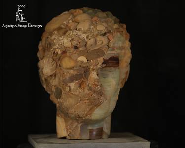 Original Modernism People Sculpture by Ghaleb Younes