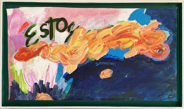 Original Abstract Expressionism Abstract Paintings by Gabriela Martin