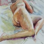 Placid Dream Naked Painting by Marisol Rodriguez | Saatchi Art