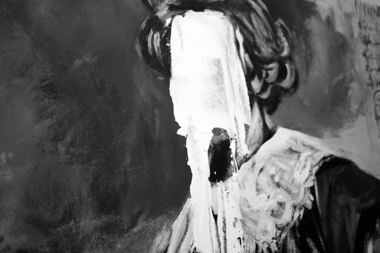 Original Baroque Pop Culture/Celebrity Painting by Nozvvu Art