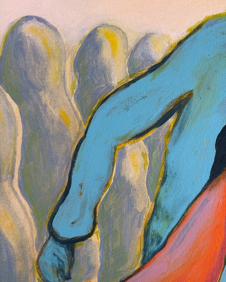 Original Figurative Nature Painting by Lincoln Lute